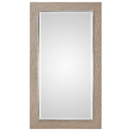 Sahel Textured Pine Mirror