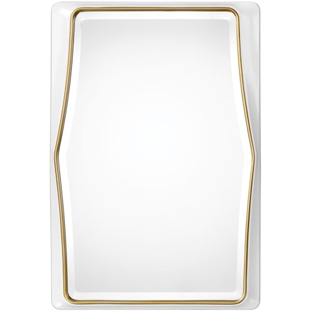 Colleen Gloss White Mirror