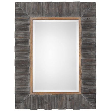 Mancos Rustic Wood Mirror
