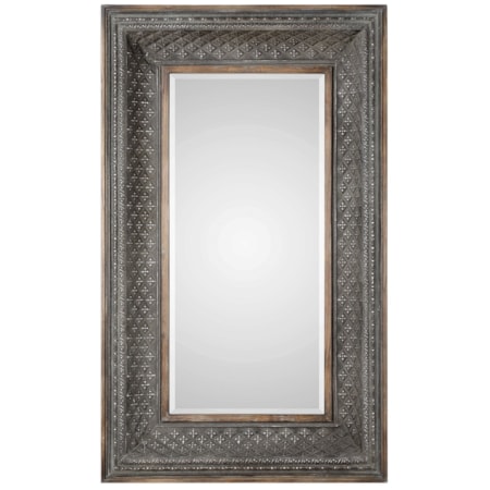 Kivalina Aged Iron Oversized Mirro