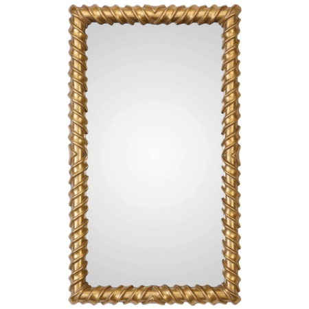Yamuna Metallic Gold Mirror