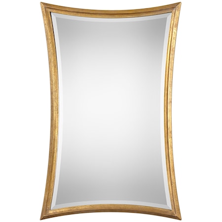 Vermejo Scalloped Gold Mirror