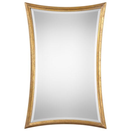 Vermejo Scalloped Gold Mirror