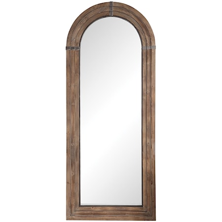 Vasari Wooden Arch Mirror