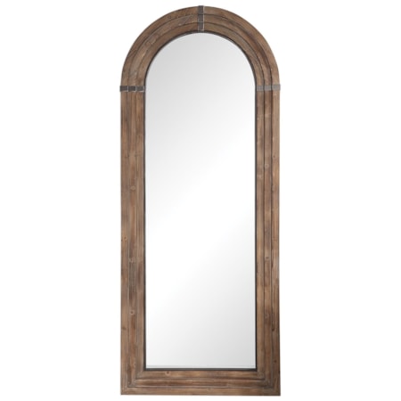Vasari Wooden Arch Mirror