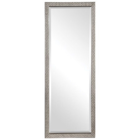 Cacelia Metallic Silver Mirror