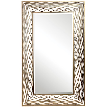 Galtero Rectangle Gold Mirror