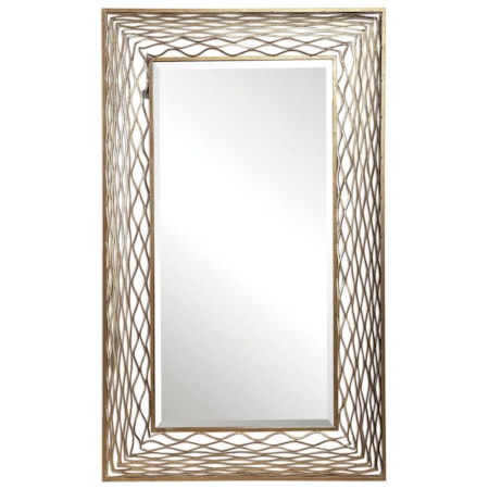 Galtero Rectangle Gold Mirror