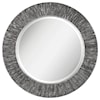 Uttermost Mirrors - Round Wenton Round Aged Wood Mirror