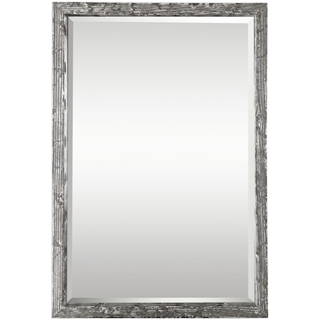 Weber Distressed Silver Mirror