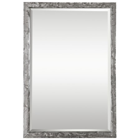 Weber Distressed Silver Mirror