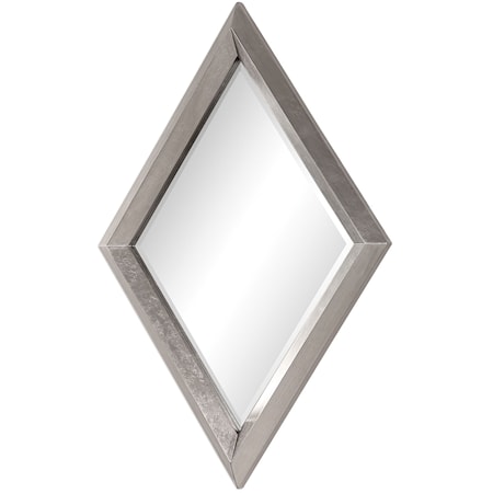 Diamante Silver Mirror