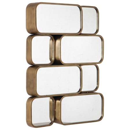 Canute Modern Gold Mirror