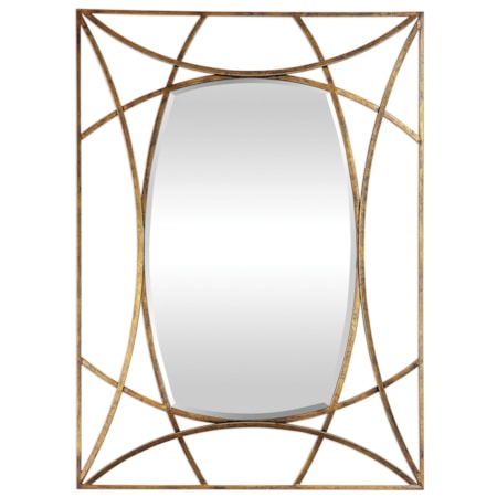 Abreona Metallic Gold Mirror