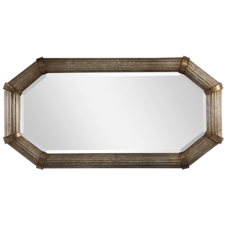 Gavin Galvanized Metal Mirror