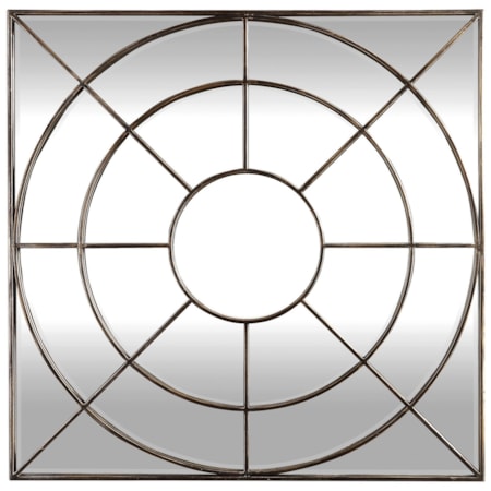 Oberon Rustic Bronze Mirror