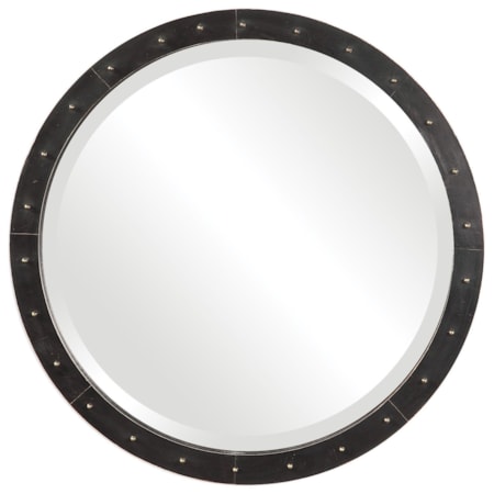 Beldon Round Industrial Mirror