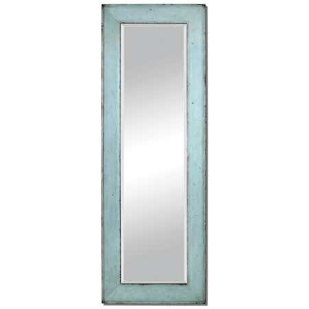 Chasity Light Blue Leaner Mirror