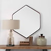 Uttermost Mirrors Magda Hexagon Wall Mirror