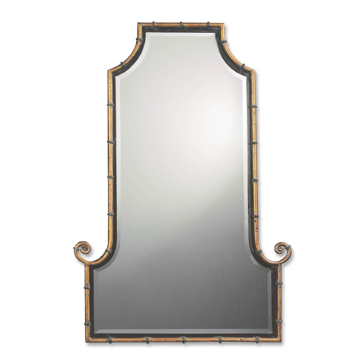 Uttermost Arched Mirrors Himalaya Iron