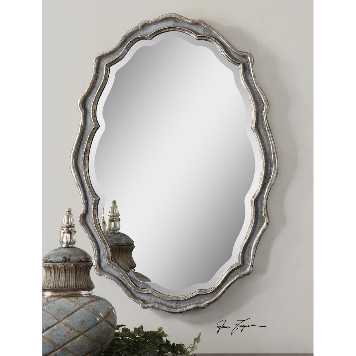 Uttermost Mirrors - Oval Dorgali