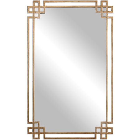 Devoll Antique Gold Mirror