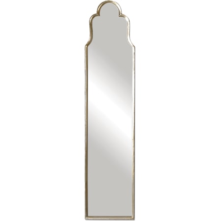 Cerano Arched Silver Mirror