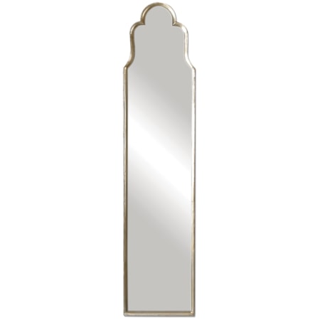 Cerano Arched Silver Mirror
