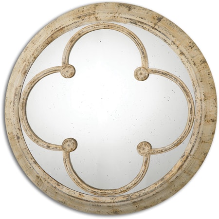 Livianus Round Metal Mirror