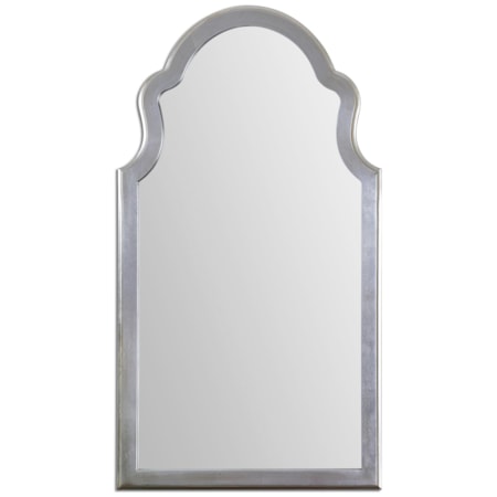 Brayden Arched Silver Mirror