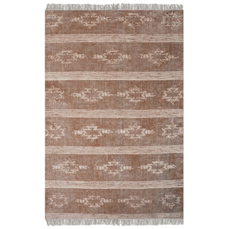 Gamba Brown 5 x 8 Rug