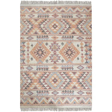 Chaparral Rust Orange 5 x 8 Rug