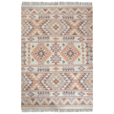 Chaparral Rust Orange 5 x 8 Rug