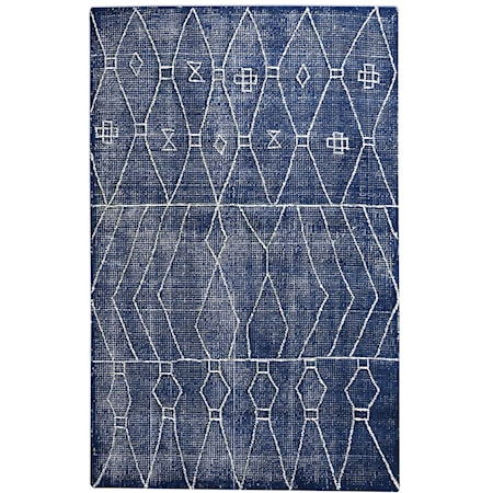 Fressia Blue 5 X 8 Rug