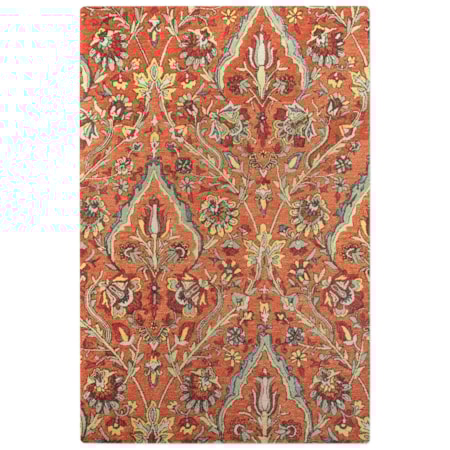 Keziah Burnt Red 8 x 10 Rug