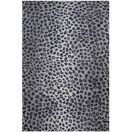 Virunga Gray 5 x 8 Rug