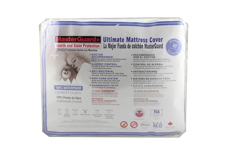 Luxury Protector Queen Luxury Mattress Protector by UV3 Masterguard at Sam Levitz Furniture