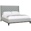 Vanguard Furniture Master Bedroom Cleo King Upholstered Bed