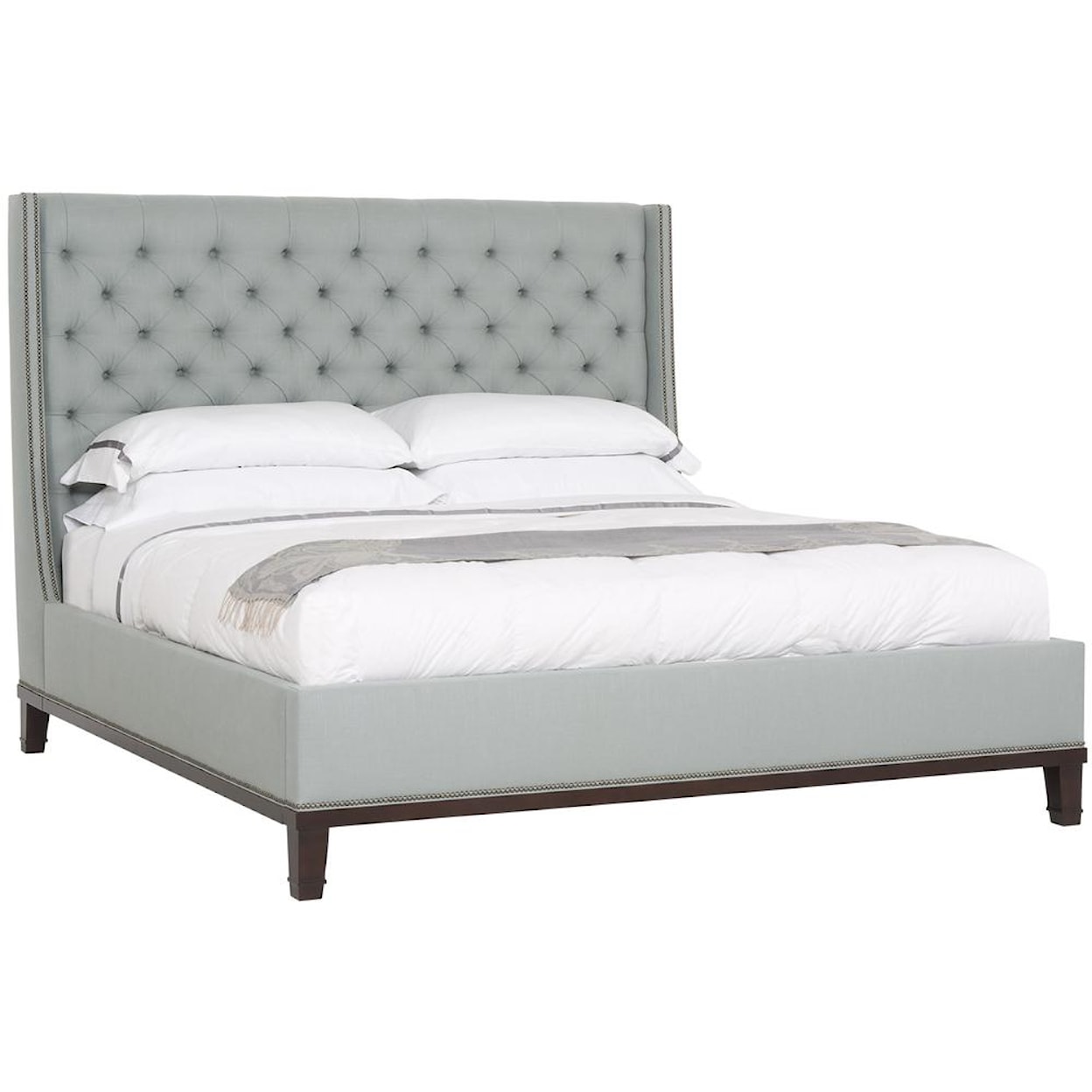 Vanguard Furniture Master Bedroom Cleo King Upholstered Bed