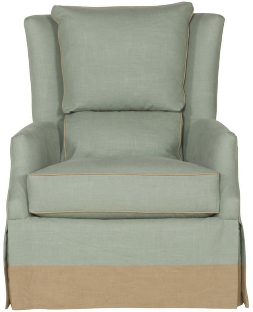 Transitional Wing Chair