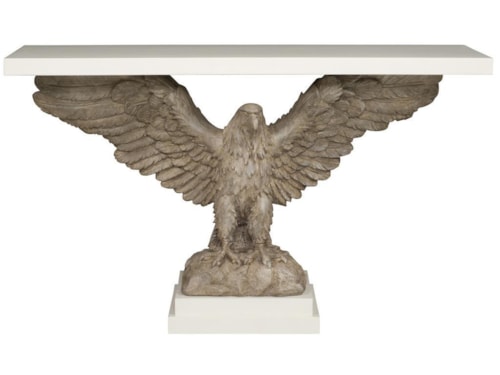 Console Table with Eagle Base