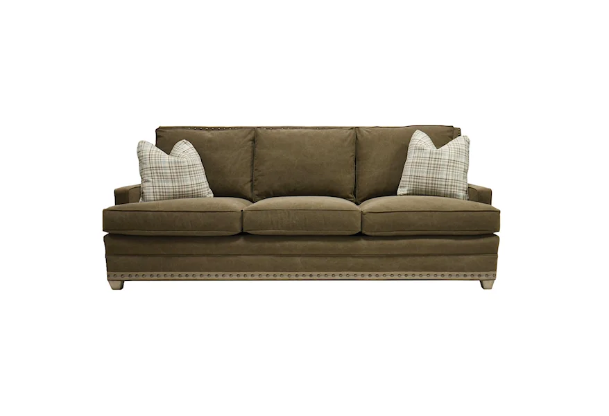 American Bungalow Riverside 3 Seat Sofa by Vanguard Furniture at Baer's Furniture