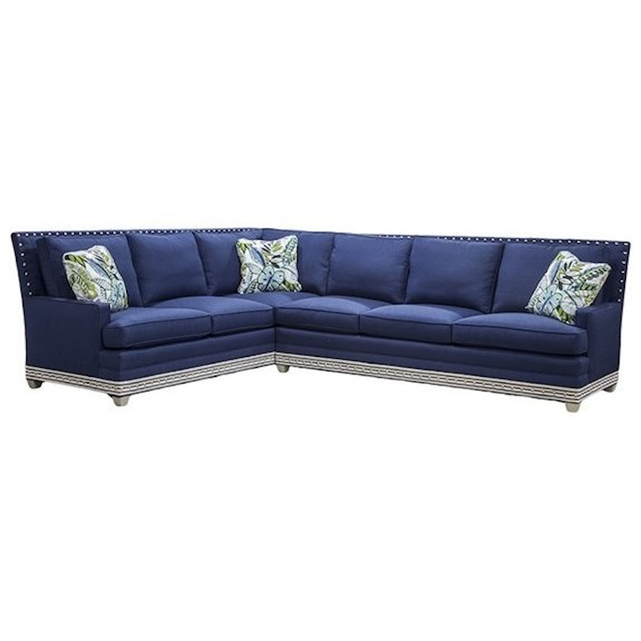 Vanguard Furniture American Bungalow Riverside Sectional Sofa