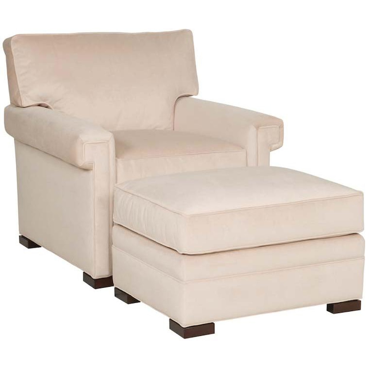 Vanguard Furniture Davidson Chair and Ottoman