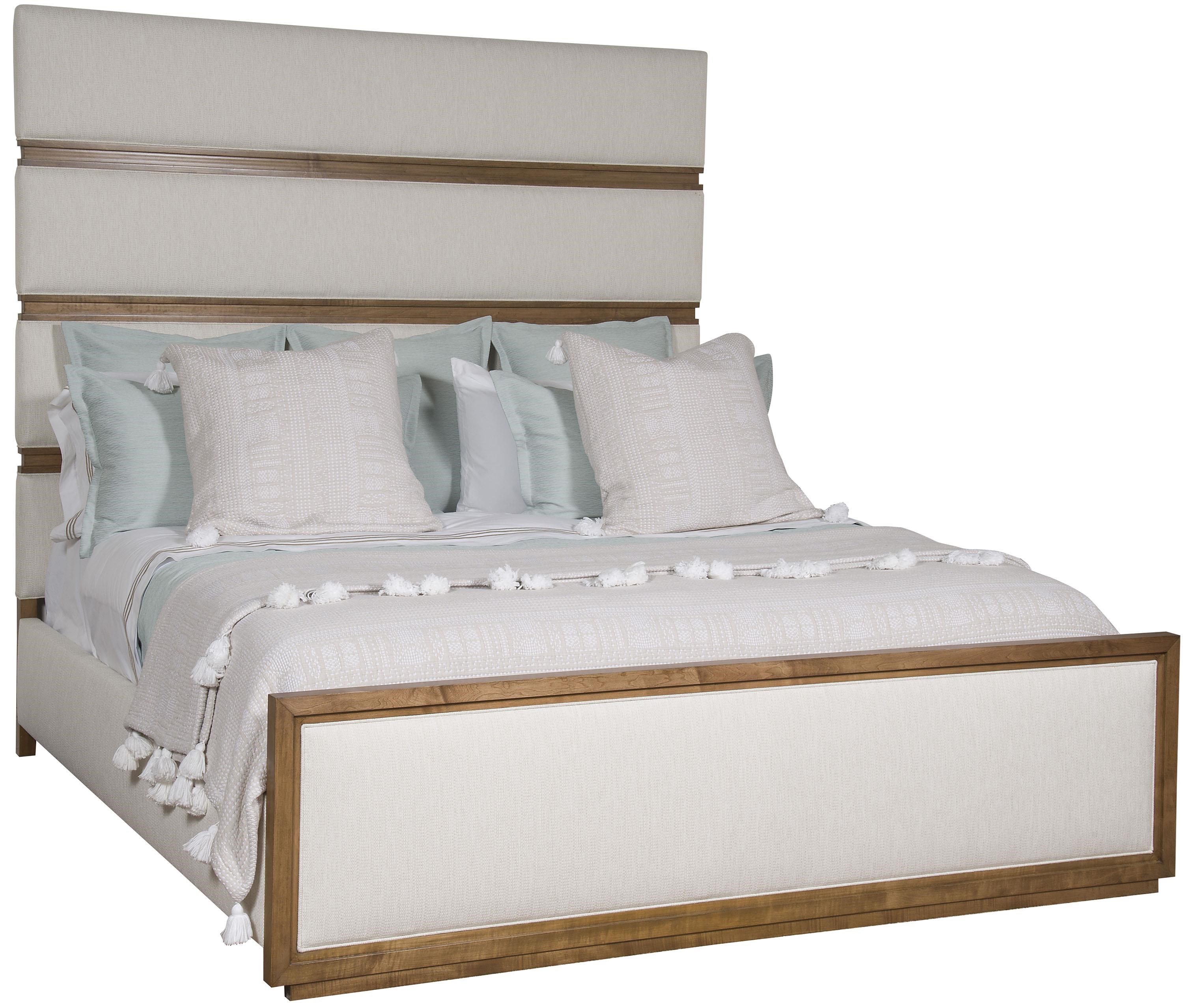 Dune King Upholstered Panel Bed