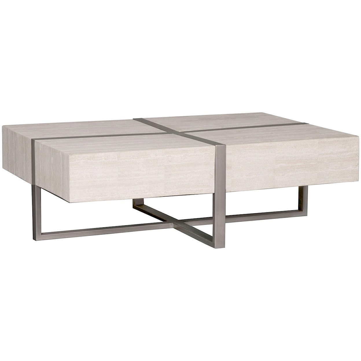 Vanguard Furniture Formation Stone Veneer Cocktail Table