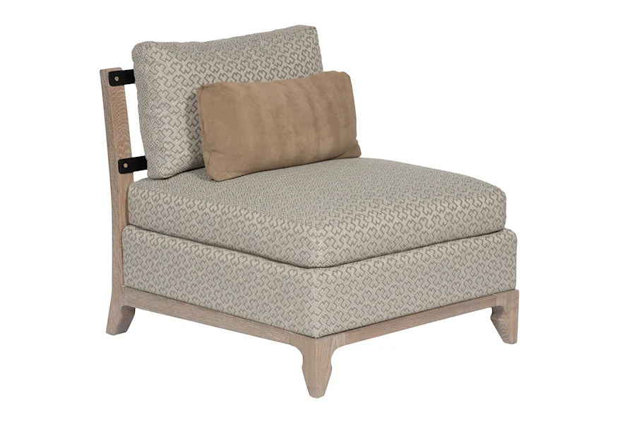 Gifford by Thom Filicia Home Armless Chair by Vanguard Furniture at Baer's Furniture