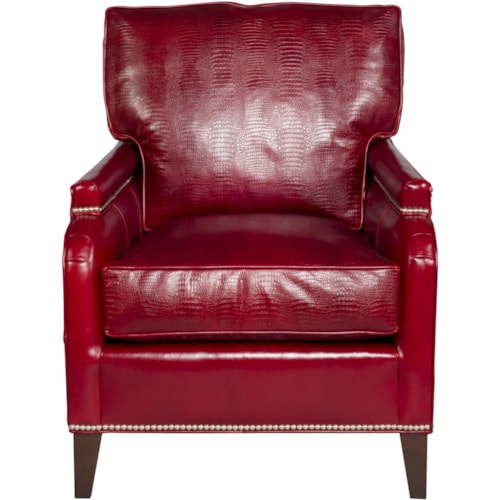Traditional Chair with Track Arms