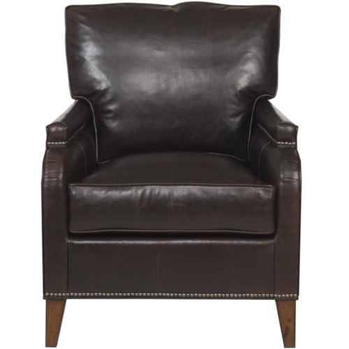 Traditional Chair with Track Arms