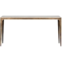 Console Table with Marble Top